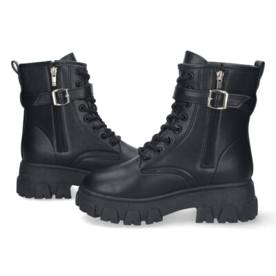 Botin de Plataforma con Bolsillo y Cordones - Imagen 5