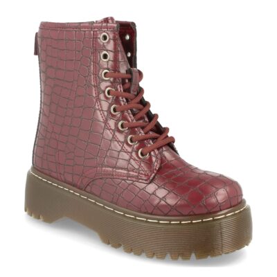 Botin de Mujer con Plataforma y Grabado - Imagen 2