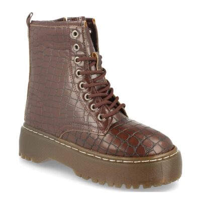 Botin de Mujer con Plataforma y Grabado - Imagen 2