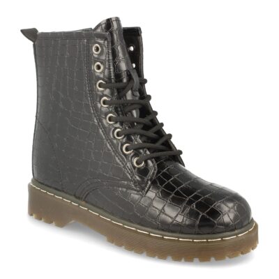 Botin de Mujer con Grabado de Cocodrilo - Imagen 2