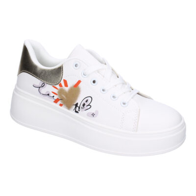 Zapatillas de Mujer Casual, Diseño Moderno, Puntera Redonda y Cierre de Cordones - Imagen 3