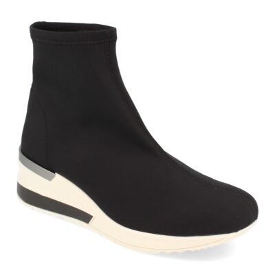 Zapatilla Abotinada de Cuña Hecha de Licra - Imagen 3