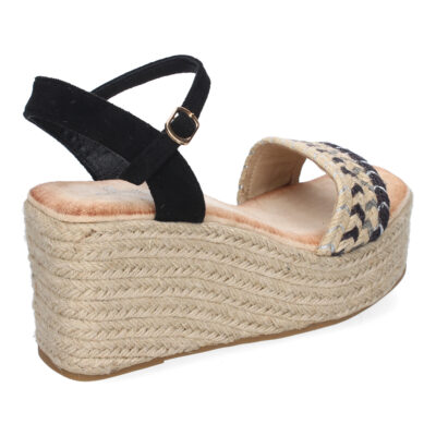 Sandalia de Cuña de Yute para Mujer, Comodas y Elegantes, Diseño Moderno - Imagen 4