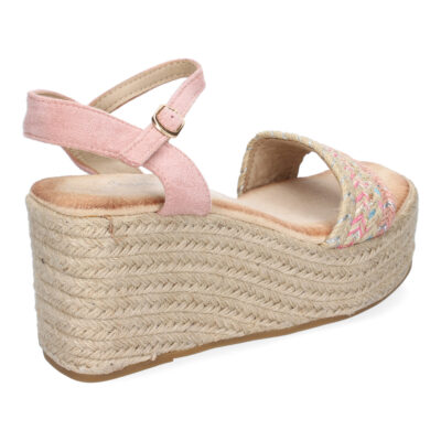 Sandalia de Cuña de Yute para Mujer, Comodas y Elegantes, Diseño Moderno - Imagen 4