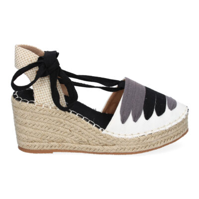 Sandalia de Mujer con Cuña de Yute, Diseño Moderno, Perfectas para PrimaveraVerano - Imagen 2