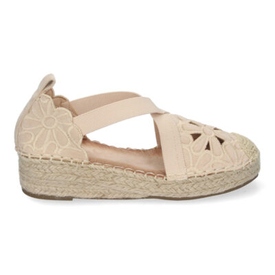 Sandalias de Cuña de Yute para Mujer, Diseño Elegante con Punta Cerrada - Imagen 2