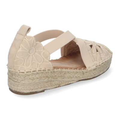Sandalias de Cuña de Yute para Mujer, Diseño Elegante con Punta Cerrada - Imagen 4