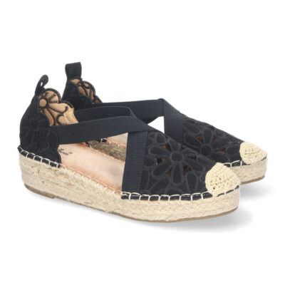 Sandalias de Cuña de Yute para Mujer, Diseño Elegante con Punta Cerrada