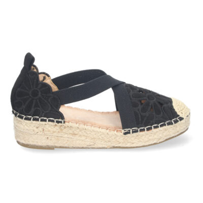 Sandalias de Cuña de Yute para Mujer, Diseño Elegante con Punta Cerrada - Imagen 2