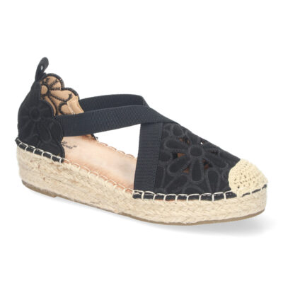 Sandalias de Cuña de Yute para Mujer, Diseño Elegante con Punta Cerrada - Imagen 3