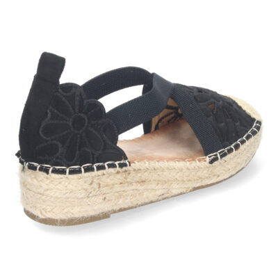 Sandalias de Cuña de Yute para Mujer, Diseño Elegante con Punta Cerrada - Imagen 4