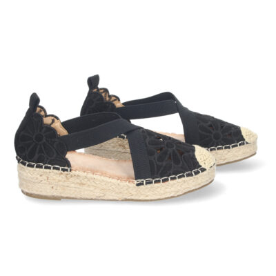 Sandalias de Cuña de Yute para Mujer, Diseño Elegante con Punta Cerrada - Imagen 5