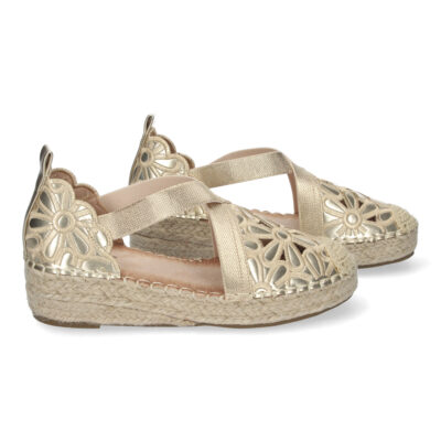 Sandalias de Cuña de Yute para Mujer, Diseño Elegante con Punta Cerrada - Imagen 5