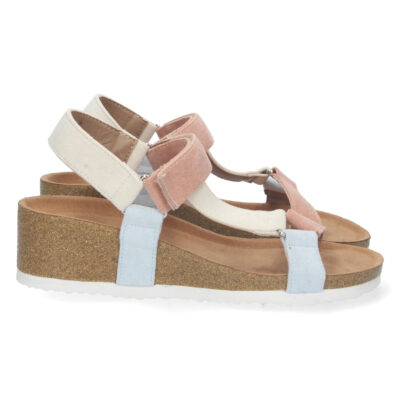 Sandalia Bio de Cuña con Velcro