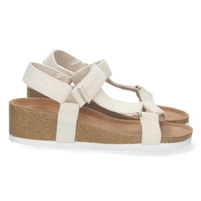 Sandalia Bio de Cuña con Velcro