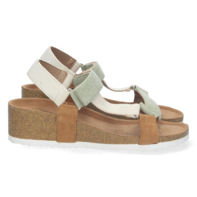 Sandalia Bio de Cuña con Velcro