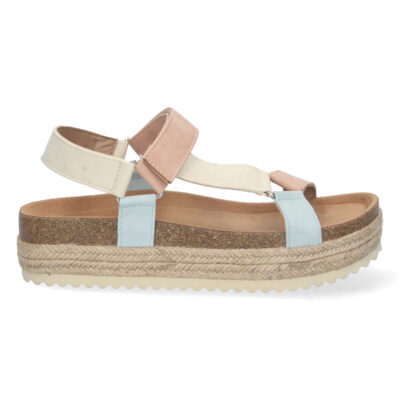 Sandalia Bio de Plataforma con Velcro - Imagen 2