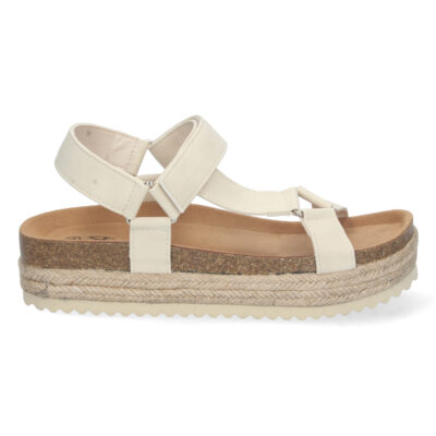 Sandalia Bio de Plataforma con Velcro - Imagen 2