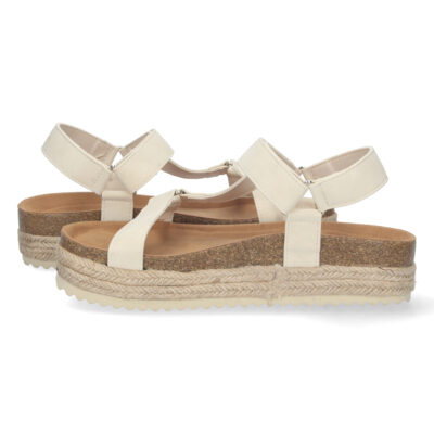 Sandalia Bio de Plataforma con Velcro - Imagen 5