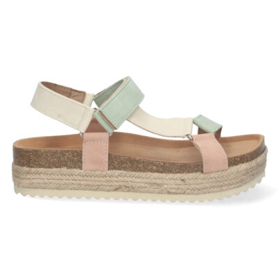 Sandalia Bio de Plataforma con Velcro - Imagen 2
