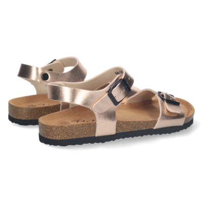 Sandalia Bio Plana con Hebillas - Imagen 4