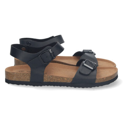 Sandalia Bio Plana con Hebillas