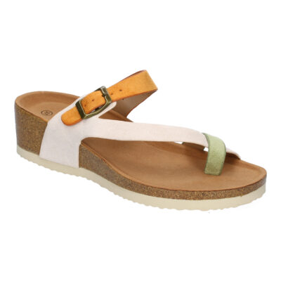 Sandalia de Cuña para Mujer, Comoda, Planta Bio, Estilo de Esclava - Imagen 3
