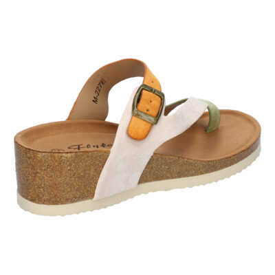 Sandalia de Cuña para Mujer, Comoda, Planta Bio, Estilo de Esclava - Imagen 4