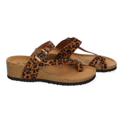 Sandalia de Cuña para Mujer, Comoda, Planta Bio, Estilo de Esclava - Imagen 5