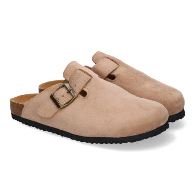 Zueco Plano Ancho para Mujer, Comodo y Elegante, Planta Bio
