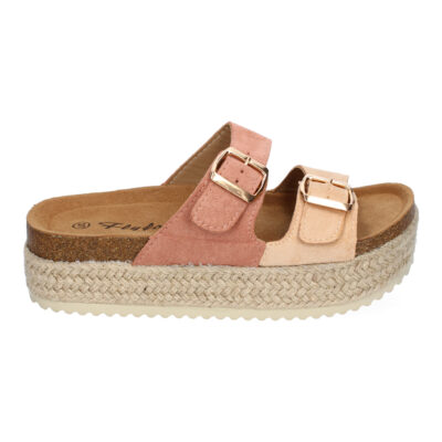 Sandalia de Plataforma para Mujer, Cómodas y Elegantes, Forradas de Yute - Imagen 2