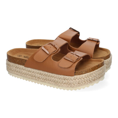 Sandalia de Plataforma para Mujer, Cómodas y Elegantes, Forradas de Yute