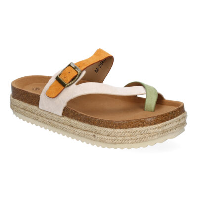 Sandalia de Plataforma de material Bio, Forradas de Yute para Mujer - Imagen 3