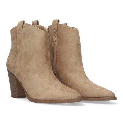 Botin de tacon para mujer