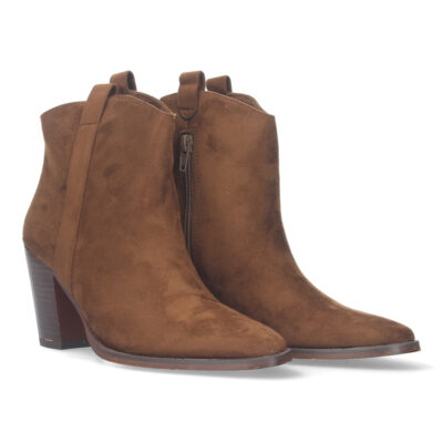 Botin de tacon para mujer