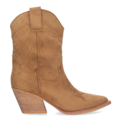Botin de tacon cubano para mujer - Imagen 2