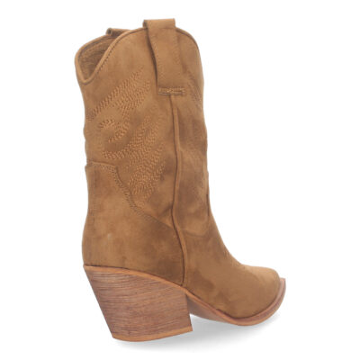 Botin de tacon cubano para mujer - Imagen 4