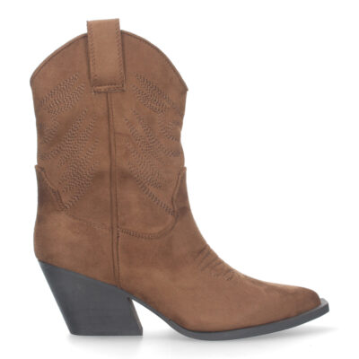 Botin de tacon cubano para mujer - Imagen 2