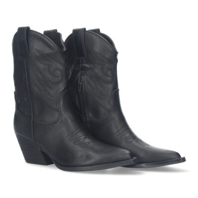 Botin de tacon cubano para mujer