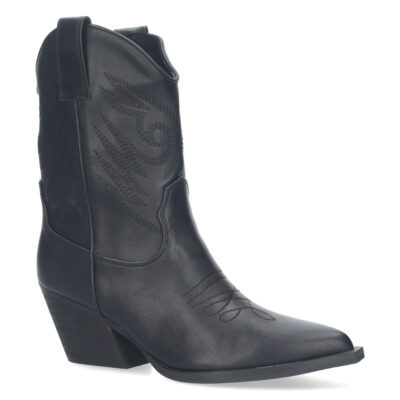 Botin de tacon cubano para mujer - Imagen 3