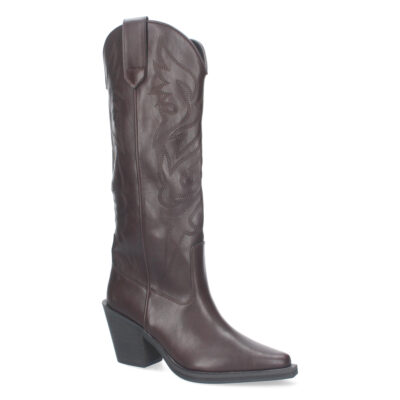 Bota de tacon cubano para mujer - Imagen 3