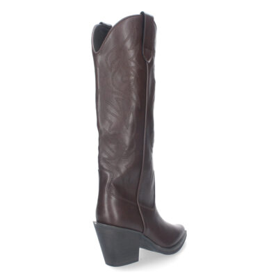 Bota de tacon cubano para mujer - Imagen 4