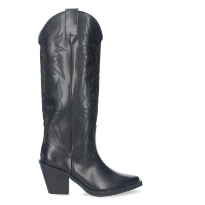 Bota de tacon cubano para mujer - Imagen 2