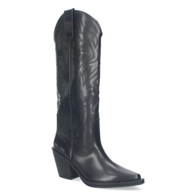 Bota de tacon cubano para mujer - Imagen 3