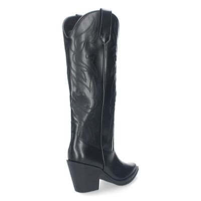 Bota de tacon cubano para mujer - Imagen 4