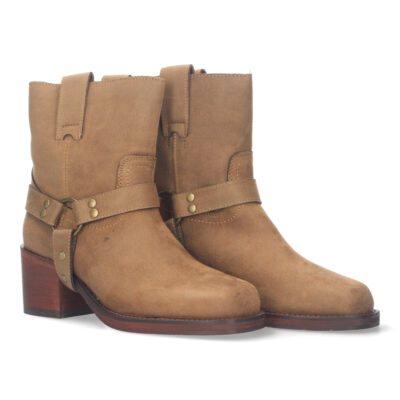 Botin de tacon para mujer