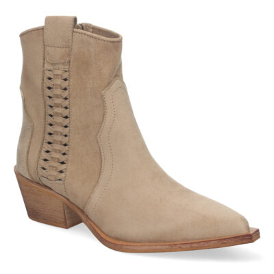 Botines Elegantes de Mujer con Tacón, Detalles Trenzado - Imagen 3