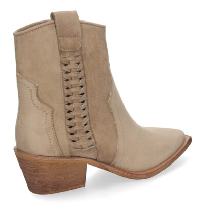 Botines Elegantes de Mujer con Tacón, Detalles Trenzado - Imagen 4