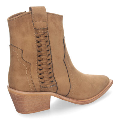 Botines Elegantes de Mujer con Tacón, Detalles Trenzado - Imagen 4