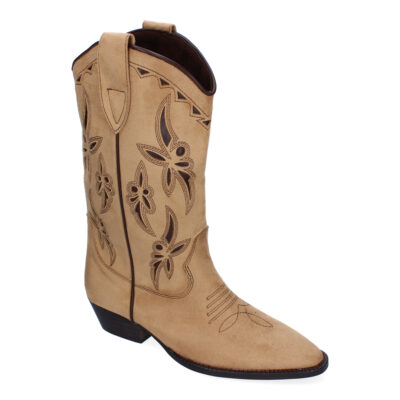 Botin de Tacon para Mujer, Comodos, con Material Elastico y Ajustable. - Imagen 3